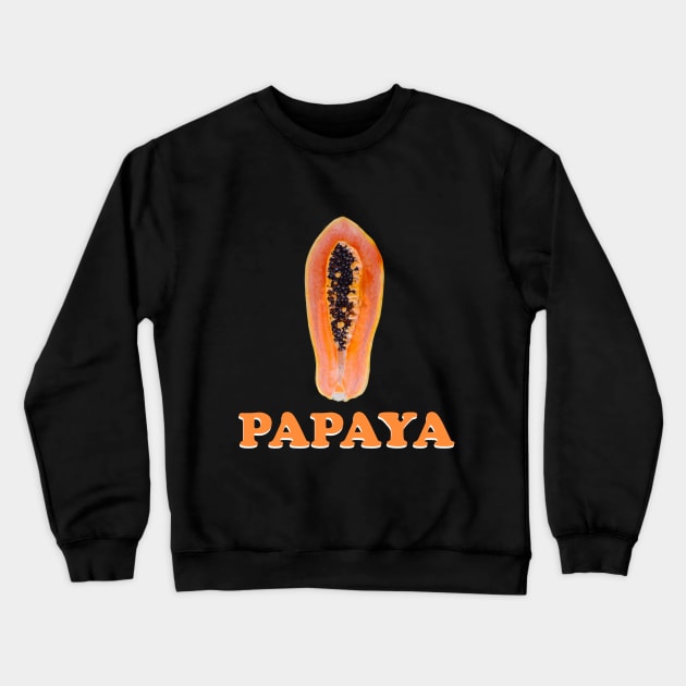 Papaya lovers Crewneck Sweatshirt by Aspita